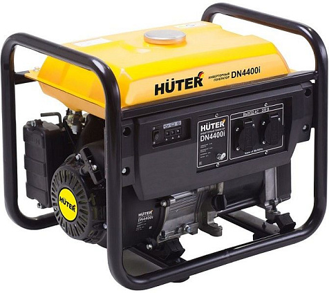 Генератор бензиновый инверторный Huter DN 4400i, 3300 Вт купить в СОМ
