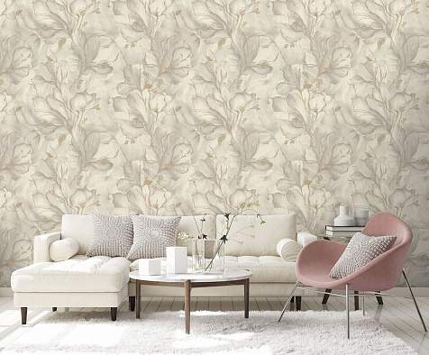 Обои виниловые на флизелиновой основе 7300-01 Euro Decor Moonbloom, 1.06 х 10 м . купить в СОМ