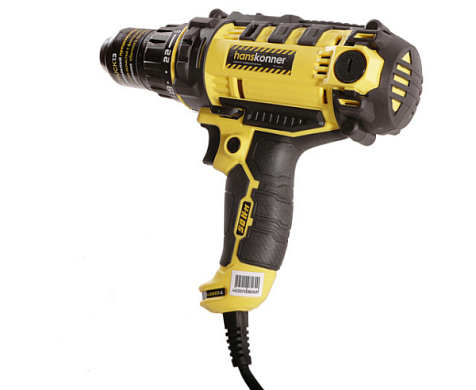 Дрель-шуруповерт сетевой Hanskonner HID2145P, 450Вт купить в СОМ