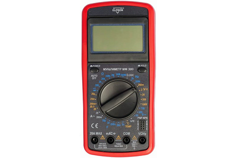 Мультиметр ELITECH ММ 350Н, 20А, 750В, 200МОм купить в СОМ
