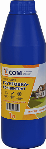 Грунтовка-концентрат акриловая Сом, 1 л купить в СОМ