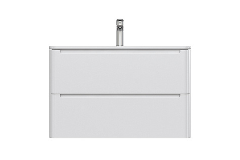 Тумба-умывальник подвесная Iddis Edifice EDI80W0i95, 80 см, белая, с раковиной купить в СОМ