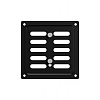Решетка 1515MER 150x150 Black регулируемая купить в СОМ