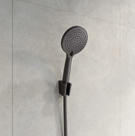 Лейка для душа Iddis Optima Home OPH3F0Gi18, графит купить в СОМ