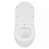 Унитаз подвесной Azario Blanco AZ-9003WT, безободковый, торнадо, сиденье микролифт купить в СОМ