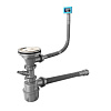 Сифон для мойки Iddis 900CVG1P10VD 3 1/2"х40, с переливом и отводом купить в СОМ