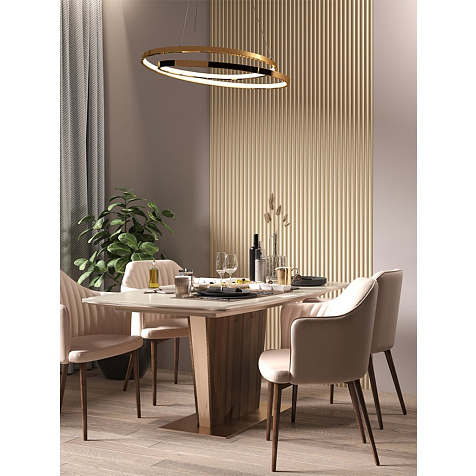 Панель МДФ De Luxe Реечная Wave Palomino 2700x119x16мм купить в СОМ