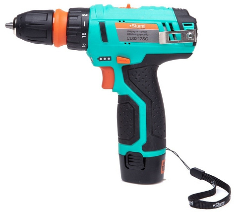 Шуруповерт  STURM CD3212SC, 12 В, Li-ion, 2.0 А/ч купить в СОМ