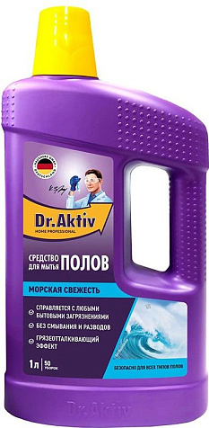 Dr.Aktiv Средство для пола Морская свежесть 1л купить в СОМ