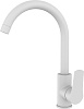 Смеситель для мойки Milardo Meal M01WTJ0M05, белый матовый купить в СОМ