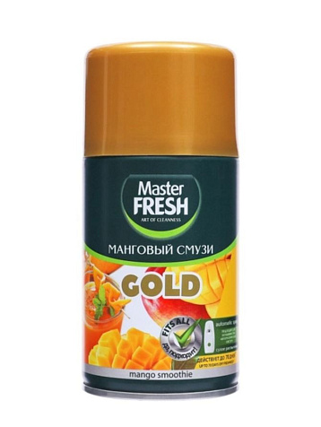 Ароматизатор Master Fresh 250мл Манговый смузи сменный баллон купить в СОМ