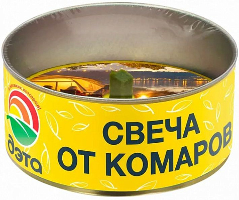 Дэта свеча от комаров 120г купить в СОМ