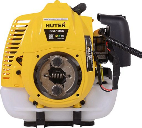 Триммер бензиновый HUTER GGT-1000S, 1000 Вт, разборная штанга, ремень, леска, нож купить в СОМ