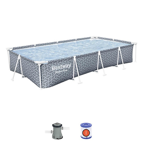 Бассейн каркасный Bestway 561FV 366х201х66см купить в СОМ