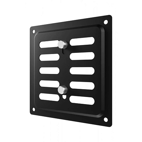 Решетка 1515MER 150x150 Black регулируемая купить в СОМ