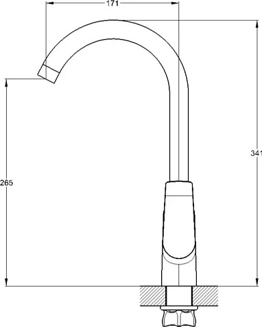 Смеситель для мойки G-lauf GOB4-A134 купить в СОМ