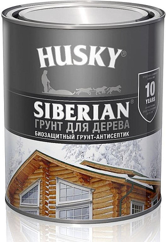 Грунт-антисептик биозащитный Husky Siberian, 2.7 л купить в СОМ