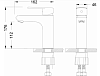 Смеситель для раковины Lemark Point LM0306C, латунь, хром купить в СОМ