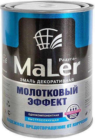 Эмаль Радуга молотковая, медная, 0.8л купить в СОМ