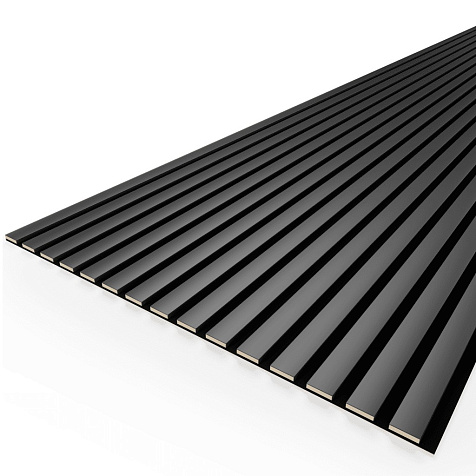 Панель МДФ Акустическая Comfort De Luxe Black Lead 2780х600х9 мм купить в СОМ