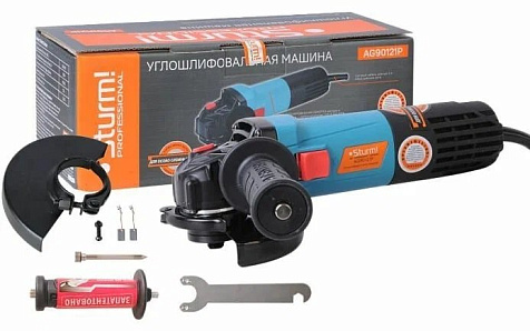 Машина углошлифовальная STURM AG 90121Р, 125мм, 1200Вт купить в СОМ