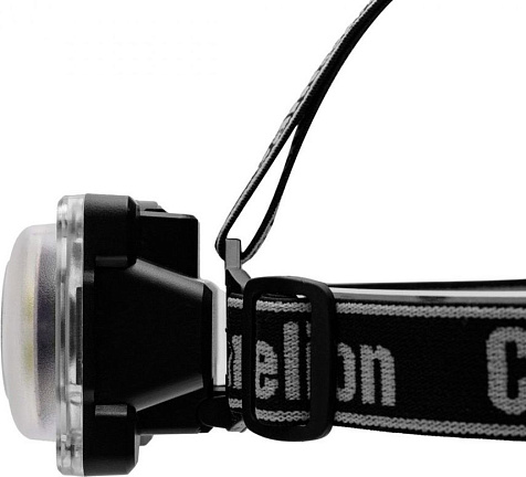 Фонарь налобный аккумуляторный Camelion LED53407 акк.3.7V LED 3W+COB 5W 4реж, Type-C, черн купить в СОМ