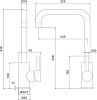 Смеситель для мойки Iddis Kitchen Line K05STL0i05, хром купить в СОМ
