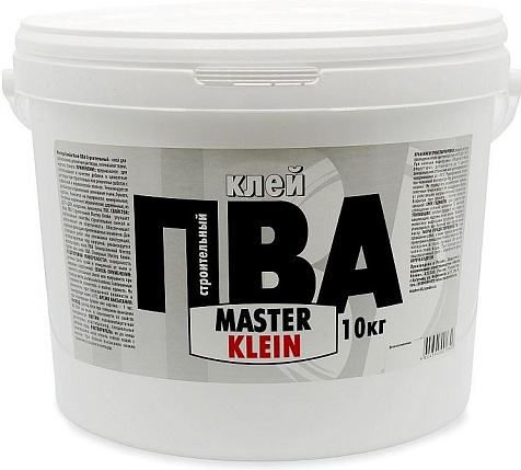 Клей ПВА Master Klein, строительный, 10 кг купить в СОМ