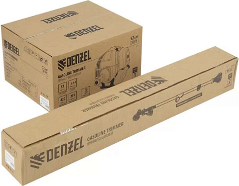 Триммер бензиновый Denzel DT-52S, 2200Вт, разборная штанга купить в СОМ