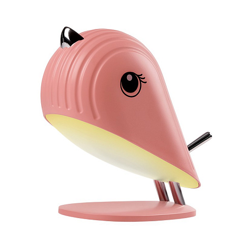 Светильник светодиодный настольный JazzWay JS5-BIRD-PK ПТАШКА 4.1Вт 3000К розовый купить в СОМ
