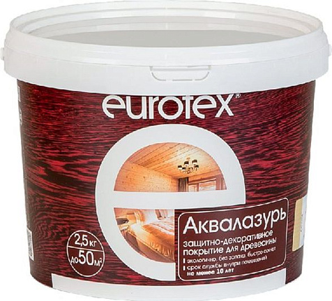 Антисептик декоративный Eurotex, канадский орех, 2,5 кг купить в СОМ
