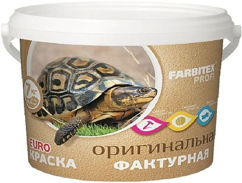 Краска акриловая Farbitex Profi Textura, фактурная, 15 кг купить в СОМ