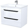 Тумба-умывальник подвесная Iddis Ray RAY70W0i95K 70, белый, с раковиной 4077000i28 купить в СОМ